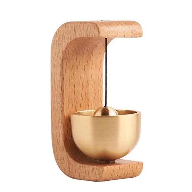 Sino de Porta de Madeira Sólida com imã Mup-0140-OutletMup-Carvalho-OutletMup