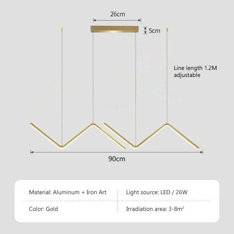 Luminária Pendente Minimalista