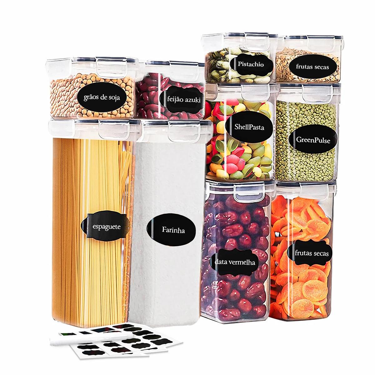 Conjunto de Potes Herméticos para Alimentos Mup-0035-OutletMup-OutletMup