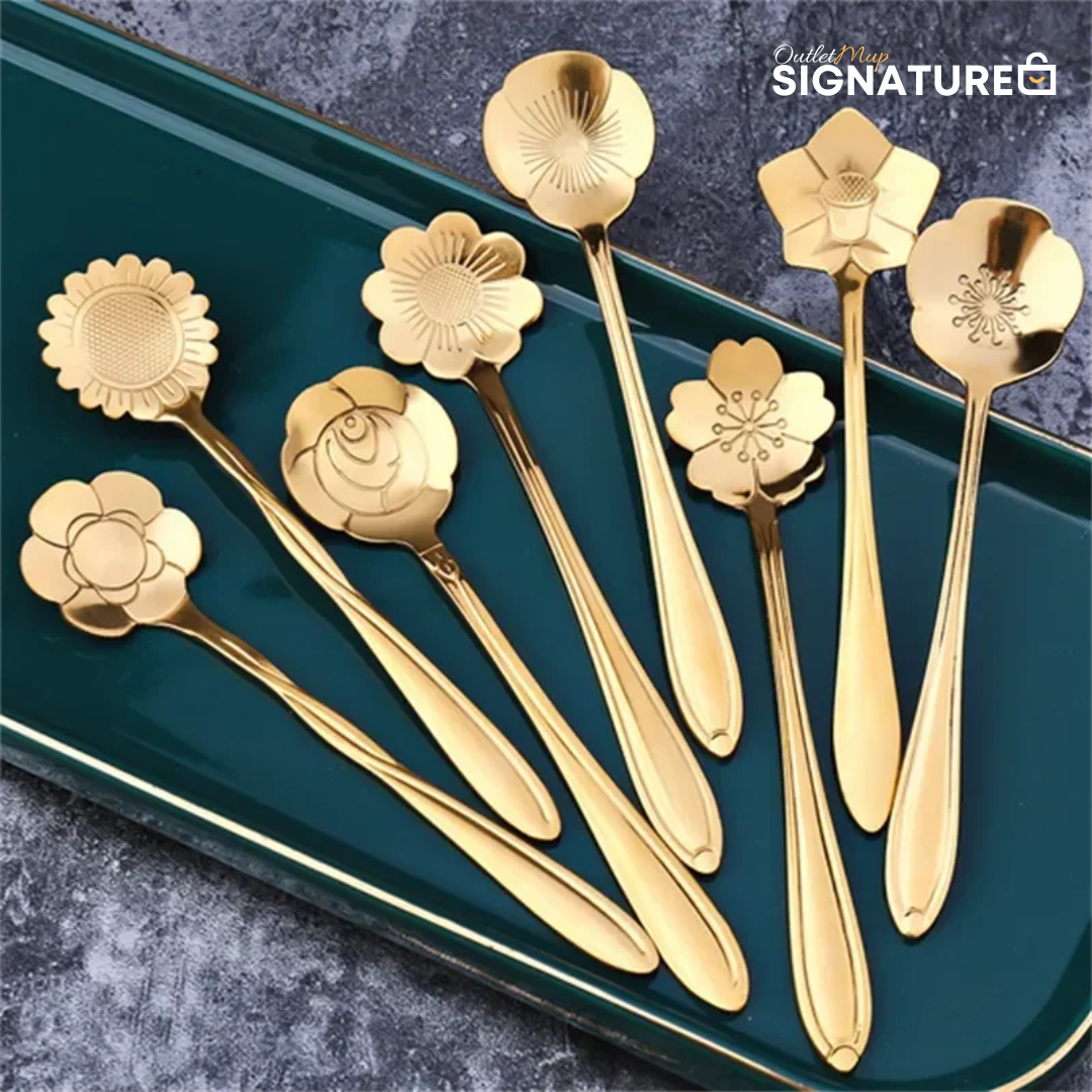 Conjunto de Colheres para Café em Aço Signature-0197-OutletMup-OutletMup