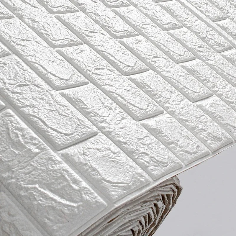 Papel de Parede 3D Tijolos Autoadesivo (Rolo 10m de Comprimento) Mup-0115-OutletMup-OutletMup