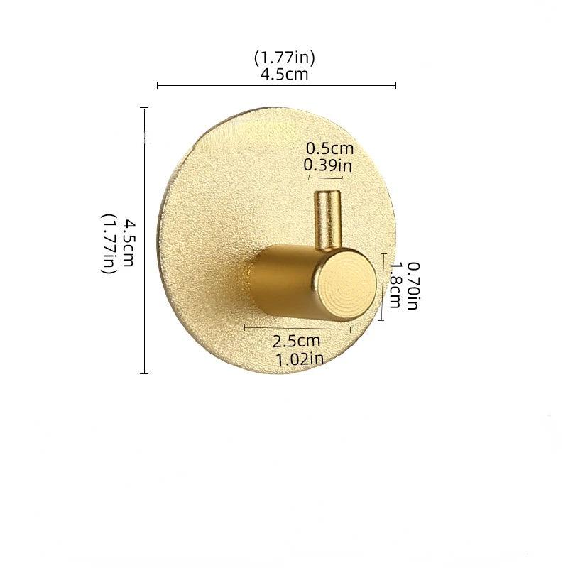 Gancho de Parede Adesivo para Toalhas, Roupas e Acessórios Mup-0056-OutletMup-J-OutletMup