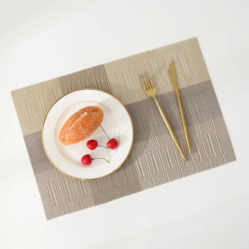 Jogo Americano Luxo em PVC - 4/6 Peças Mup-0065-OutletMup-12-OutletMup