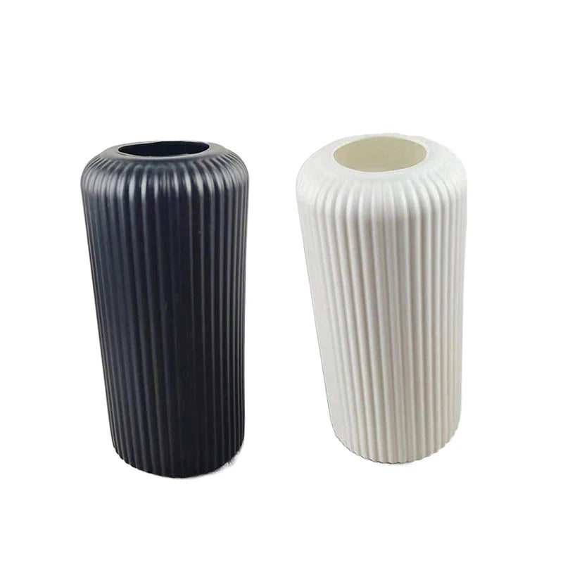 Vaso Decorativo com Acabamento Cerâmico Elegance-0199-OutletMup-OutletMup