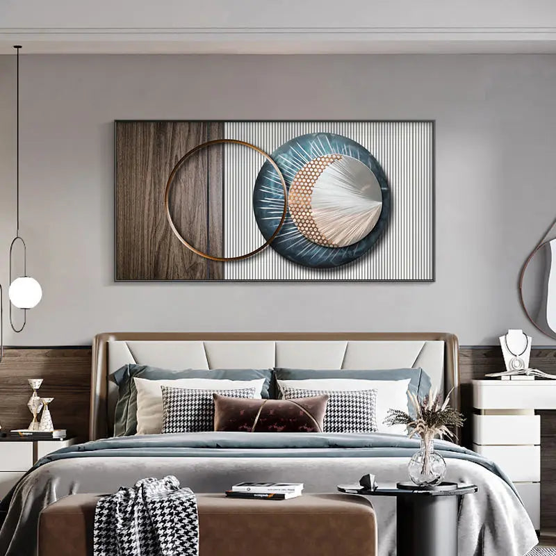 Abstract Crystal Painting