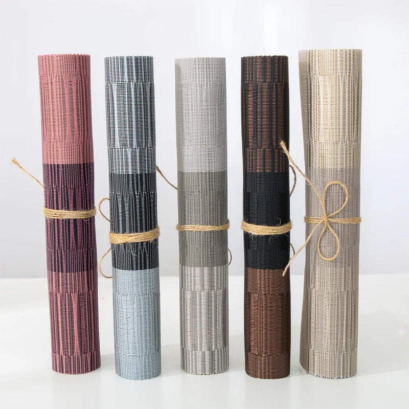 Jogo Americano Luxo em PVC - 4/6 Peças Mup-0065-OutletMup-OutletMup