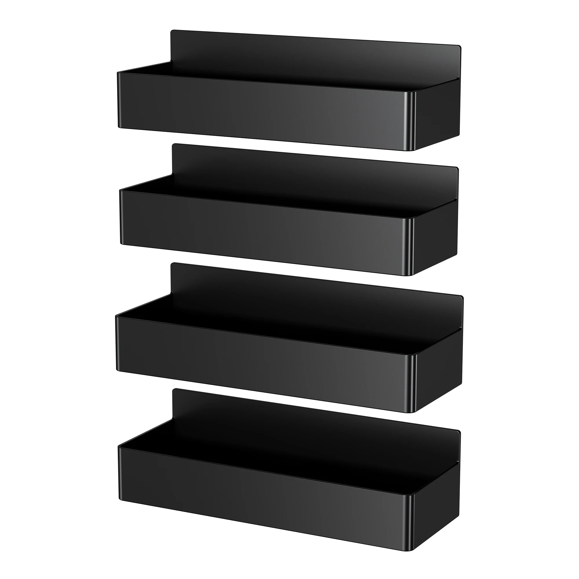 Porta Temperos Magnético para Geladeira-0181-OutletMup-4x Unidades-OutletMup