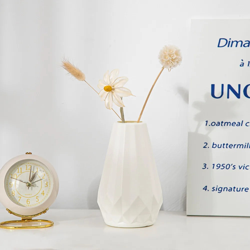 Vaso Decorativo Formato Diamante-0163-OutletMup-OutletMup