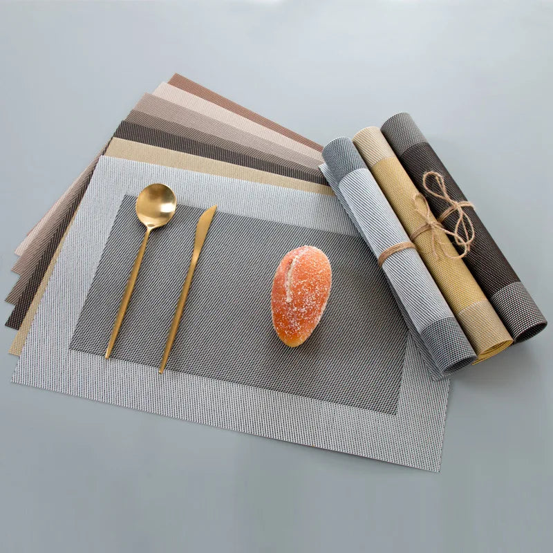 Jogo Americano Luxo em PVC - 4/6 Peças Mup-0065-OutletMup-OutletMup