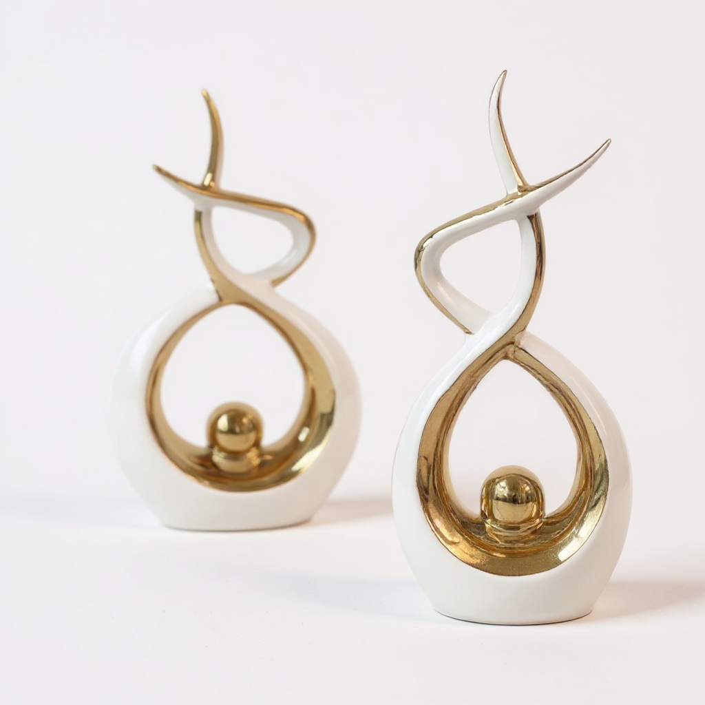 Abstract Ceramic Sculpture