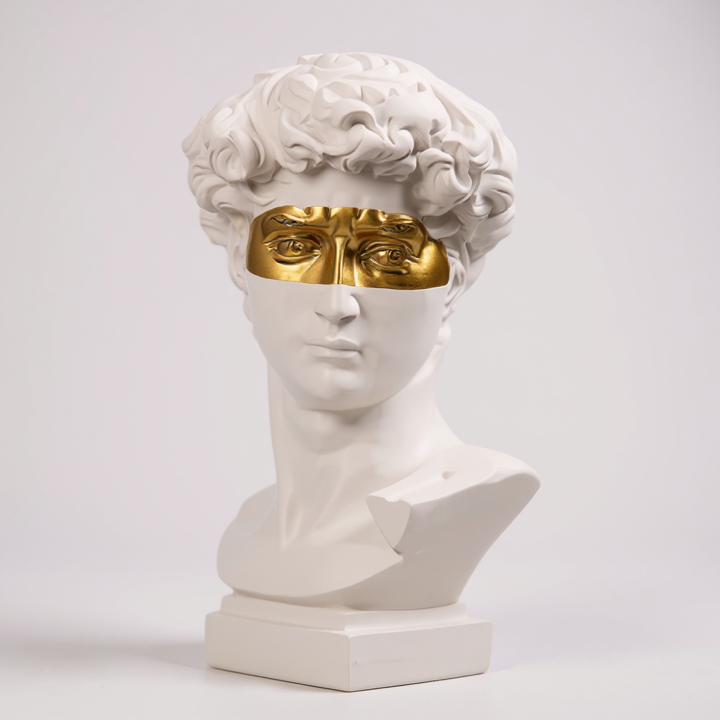 Sculpture Head of David Mup