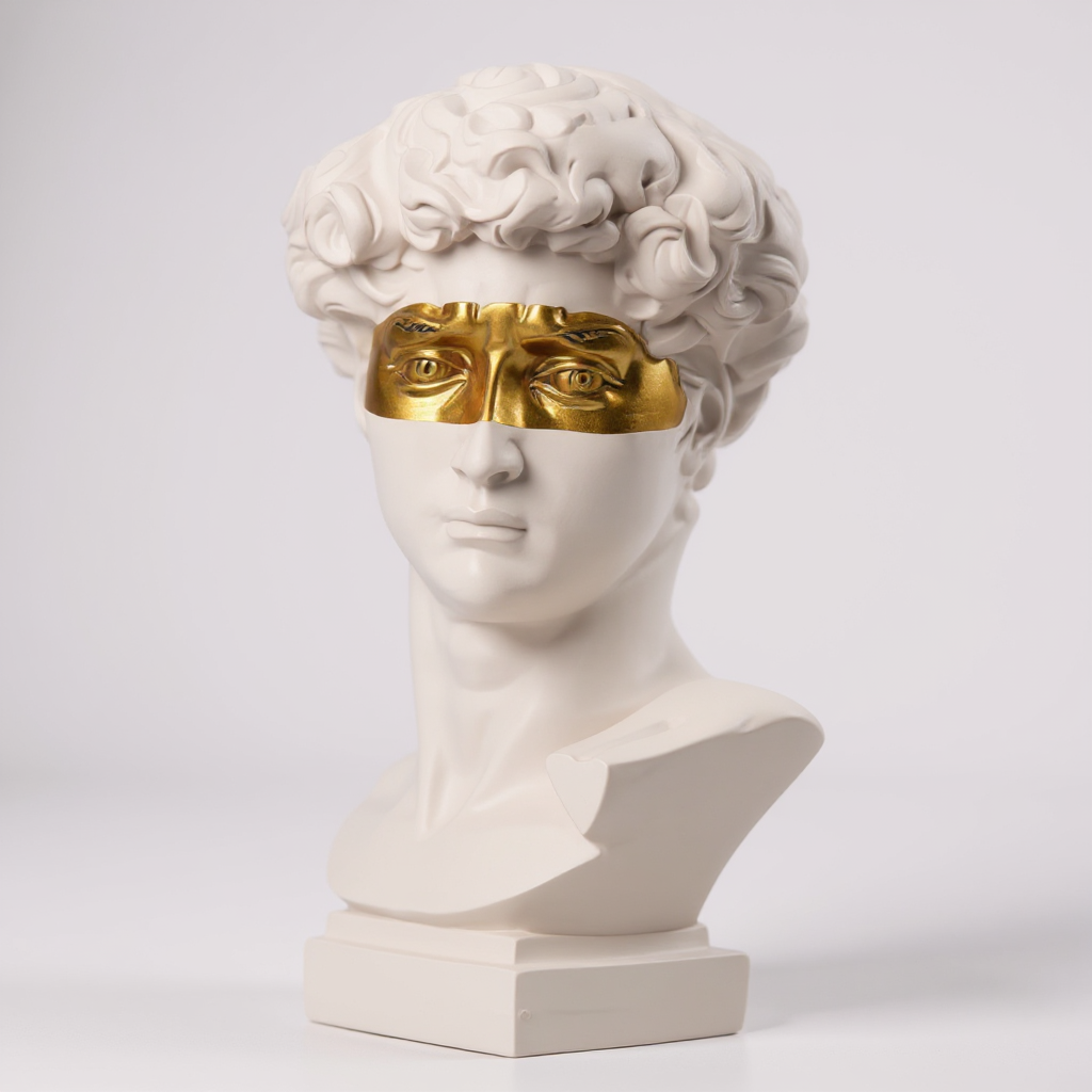 Sculpture Head of David Mup