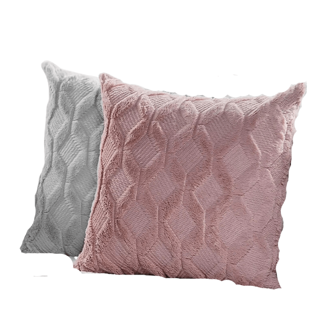 Capa de Almofada em Plush Fluffy 45x45cm Mup-0024-OutletMup-OutletMup