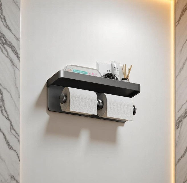 Aluminum Toilet Paper Holder 
