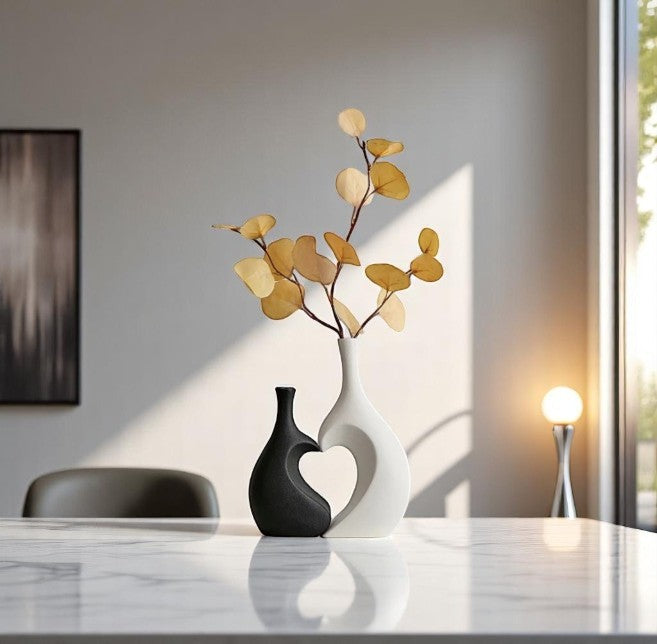 Vaso Oco em Forma de Coração