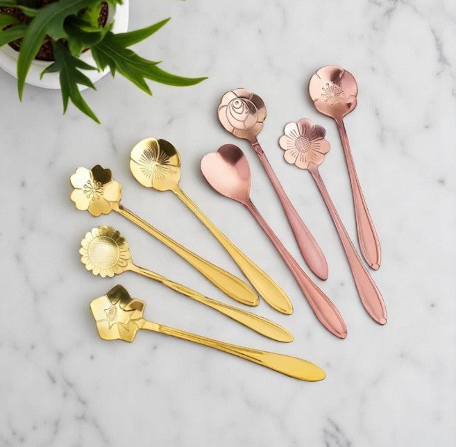 Steel Coffee Spoon Set