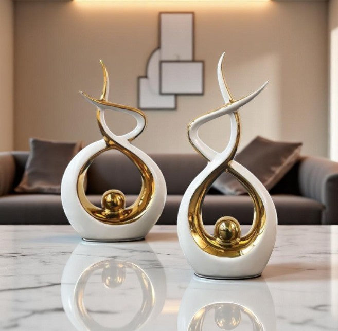 Abstract Ceramic Sculpture