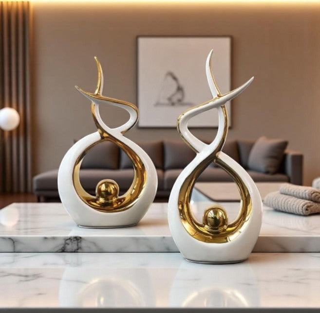 Abstract Ceramic Sculpture