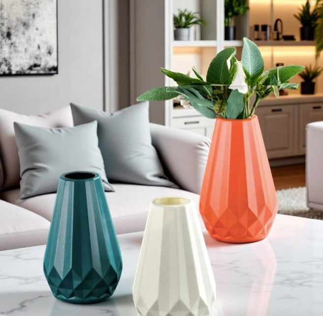 Diamond Decorative Vase
