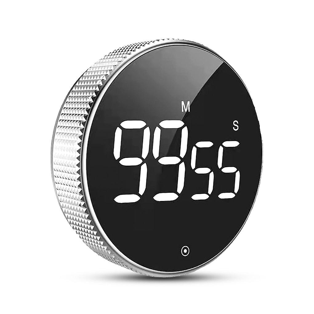 Timer Digital HD LED para Estudos, Meditação e Fitness com Alarme Mup-0156-Outlet Mup-OutletMup